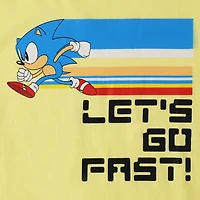 Kid's Sonic The Hedgehog™ 'Let's Go Fast' Graphic Tee