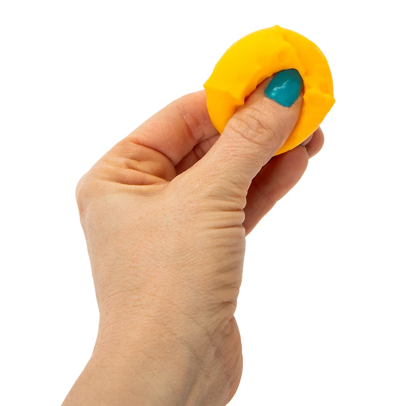Cube of Cheese Mini Squishy Toy