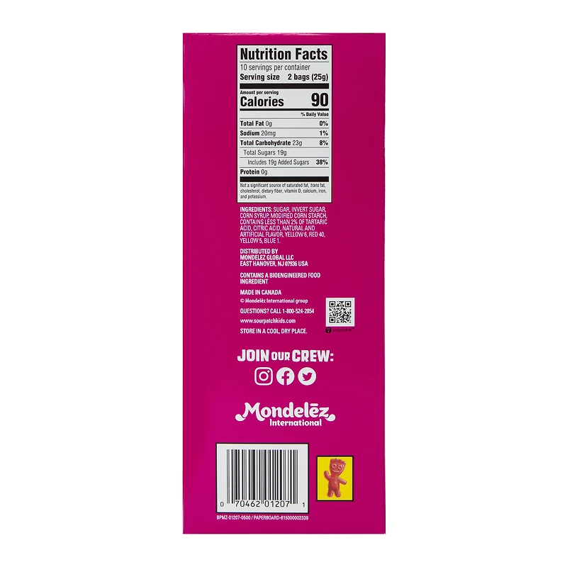 Sour Patch Kids® Valentine Exchange Bags 20-Count