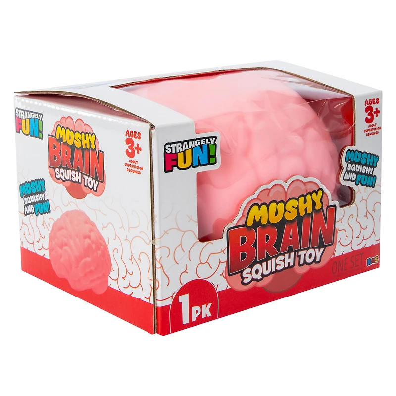 Mushy Brain Squish Toy 5.31in x 4.13in