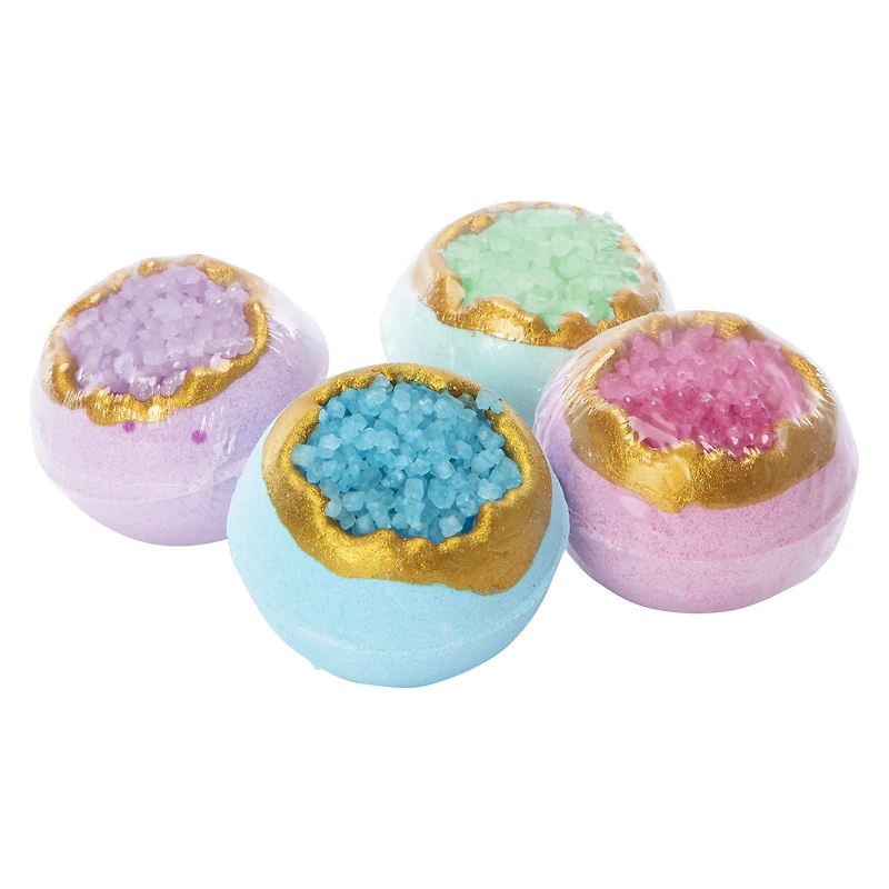 Crystal Scented Bath Bomb 4-Pack Set
