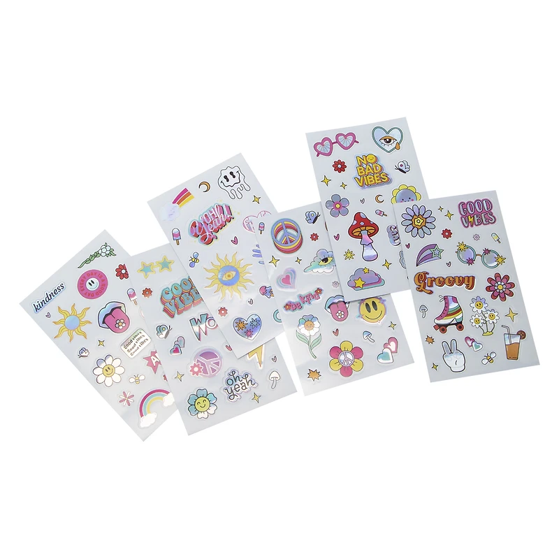 Holographic Stickers 6 Sheets