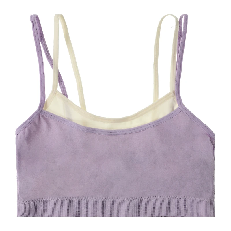 Seamless Double Layer Bralette