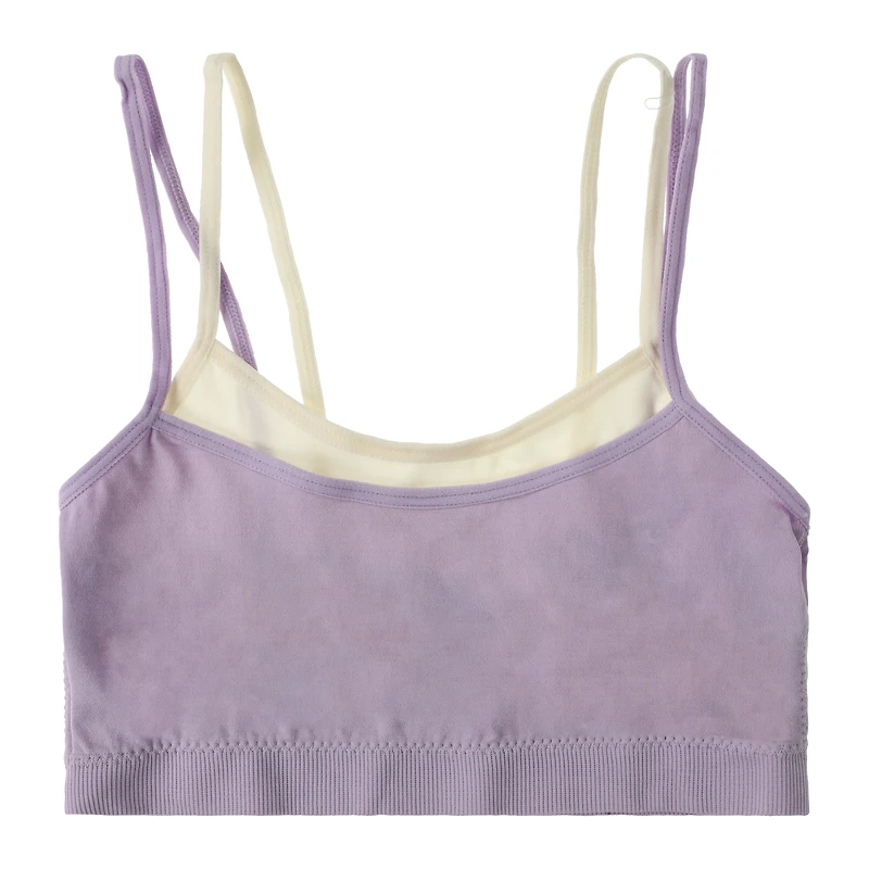 Seamless Double Layer Bralette