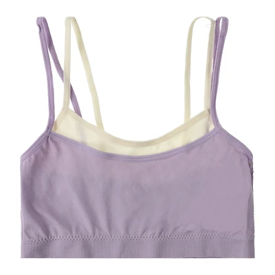 Seamless Double Layer Bralette