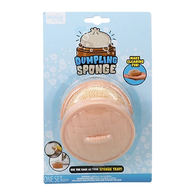 Dumpling Sponge And Sponge Holder
