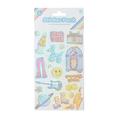 Assorted Stickers 4-Sheet Set