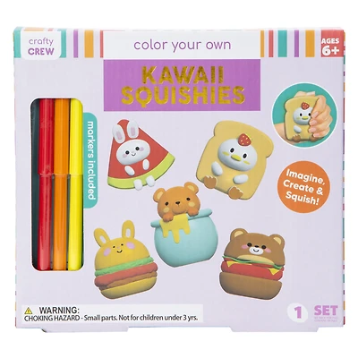 Color Your Own Kawaii Squishies Kit