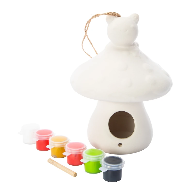 Paint Your Own Ceramic Birdhouse Kit