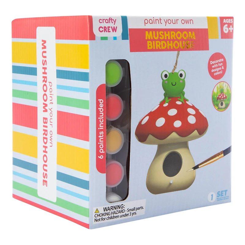 Paint Your Own Ceramic Birdhouse Kit