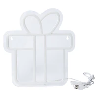 Present Neon LED Light 9.4in x 10.2in