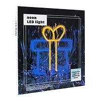 Present Neon LED Light 9.4in x 10.2in