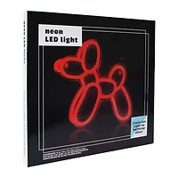 Balloon Dog Neon LED Light 10.2in x 9.6in