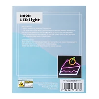 Cake Neon LED Light 8.5in x 10in