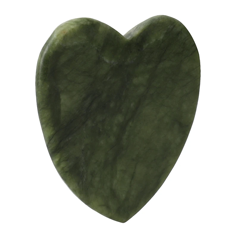 Heart Gua Sha Facial Stone 2.95in x 2.91in