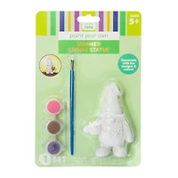 Paint Your Own Gnome Statue Kit