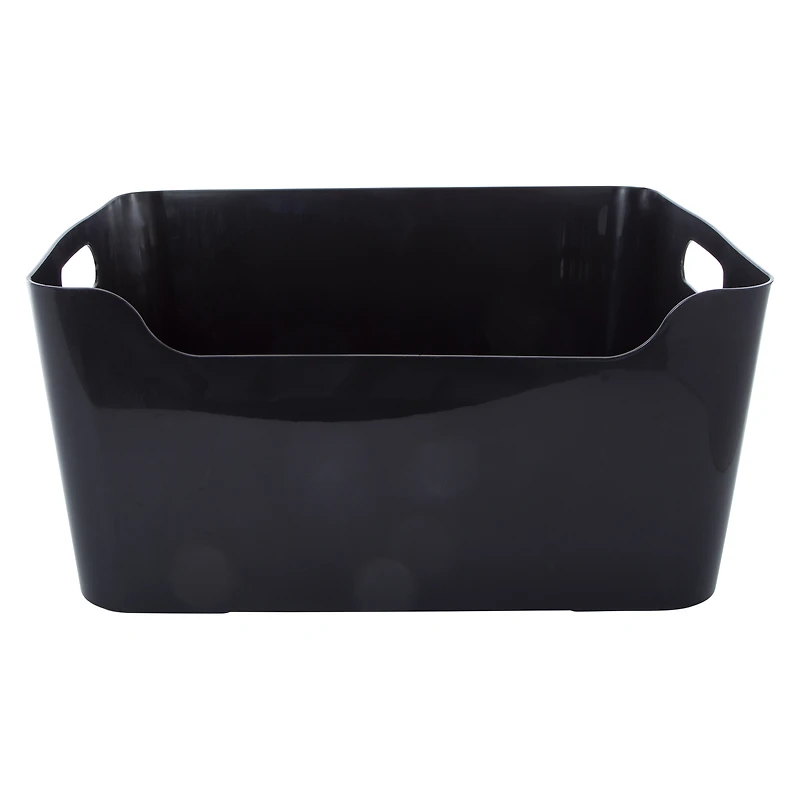 XL Plastic Storage Bin 14.33in x 11.53in