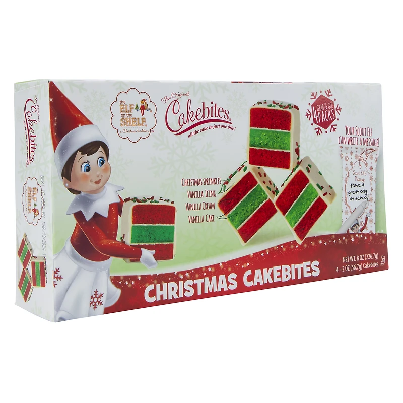 the elf on shelf® christmas cakebites® 4-count