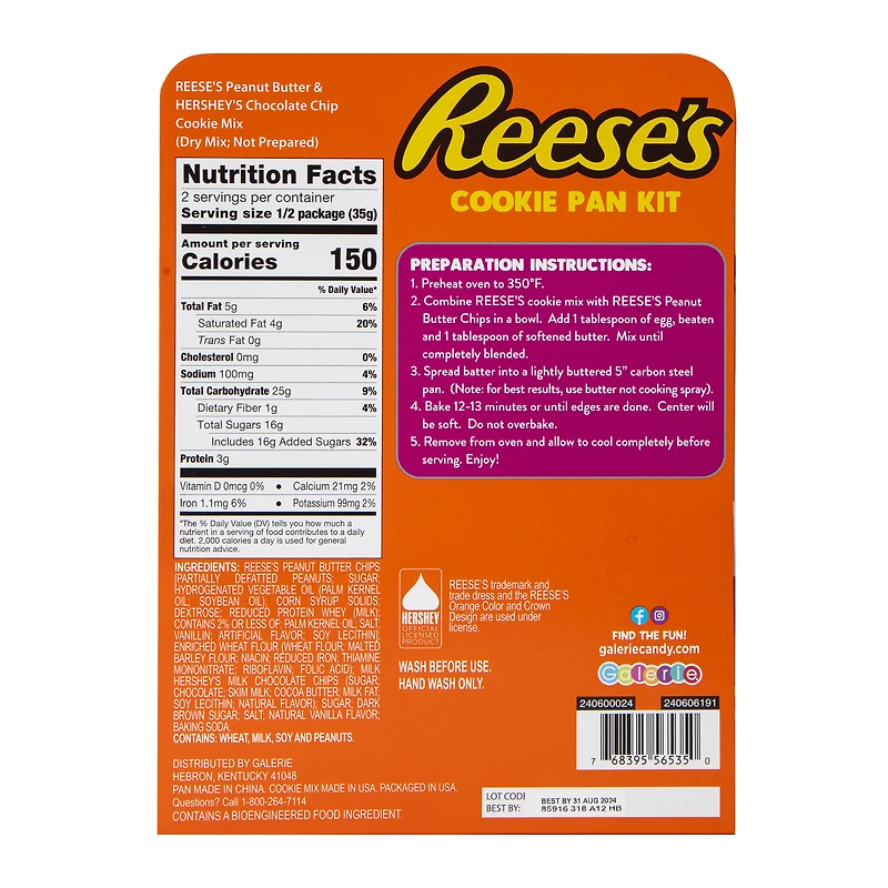 Reese's® Cookie Pan Kit 2.72oz