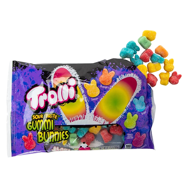 Trolli® Sour Brite® Gummi Bunnies Candy Bag