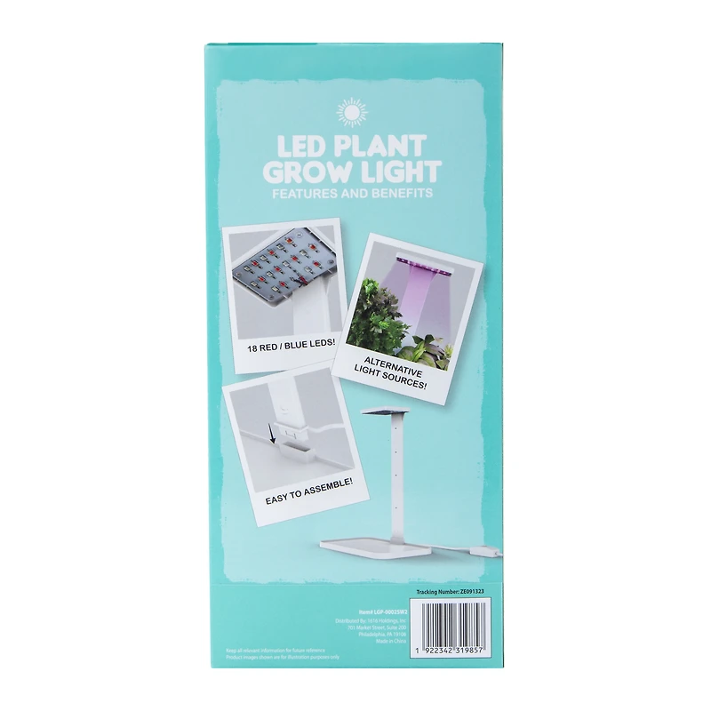 LED Plant Grow Light 7.08in x 8.46in