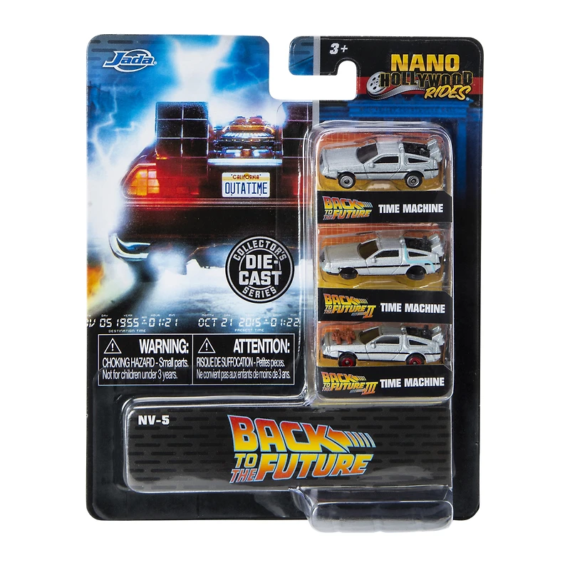 Nano Hollywood Rides® Die-Cast Model Cars 3-Pack