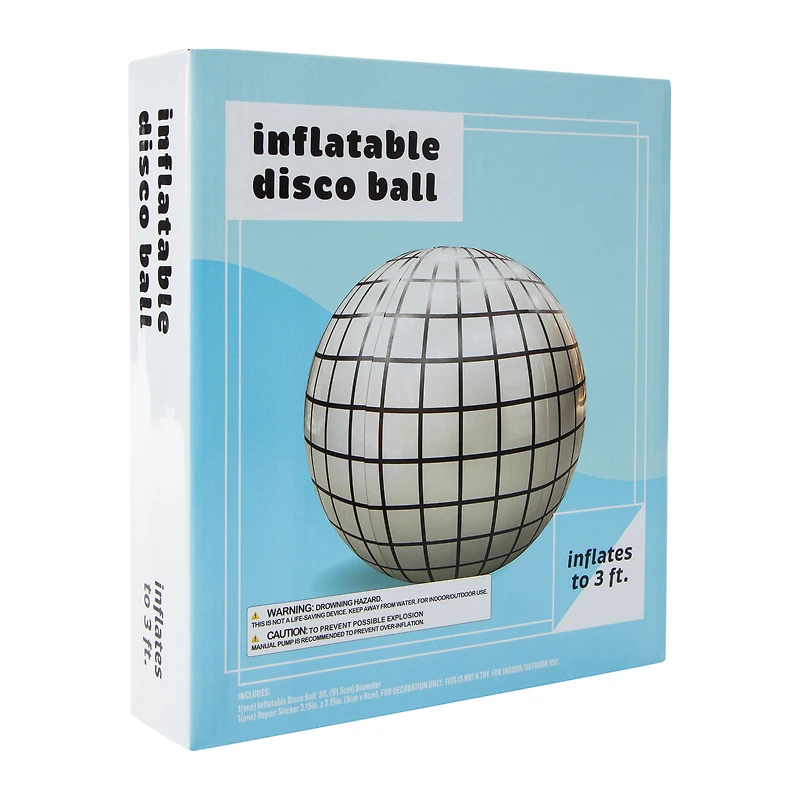 Inflatable Disco Ball 3ft