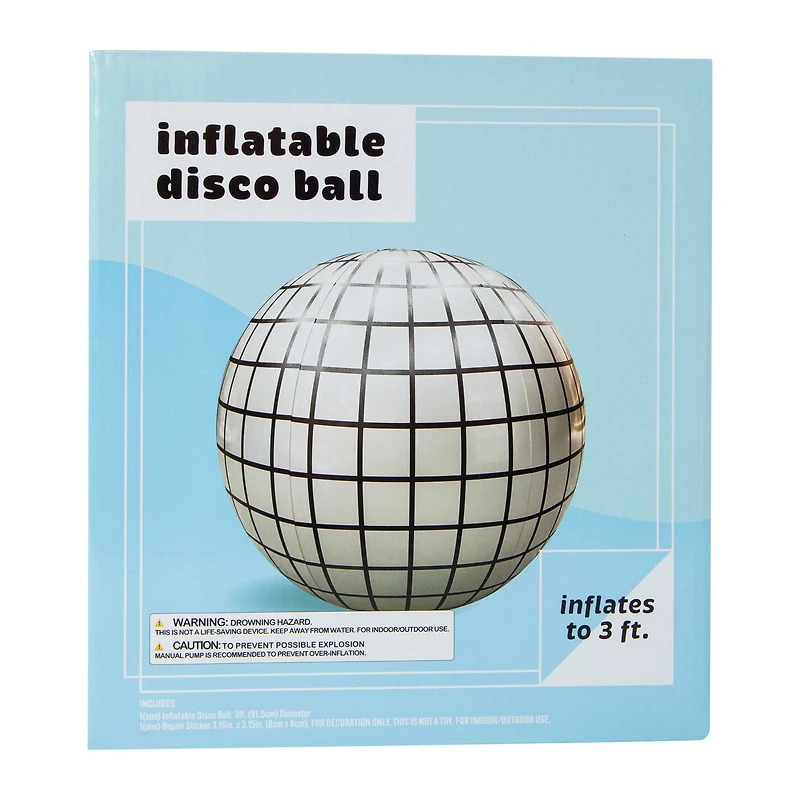 Inflatable Disco Ball 3ft