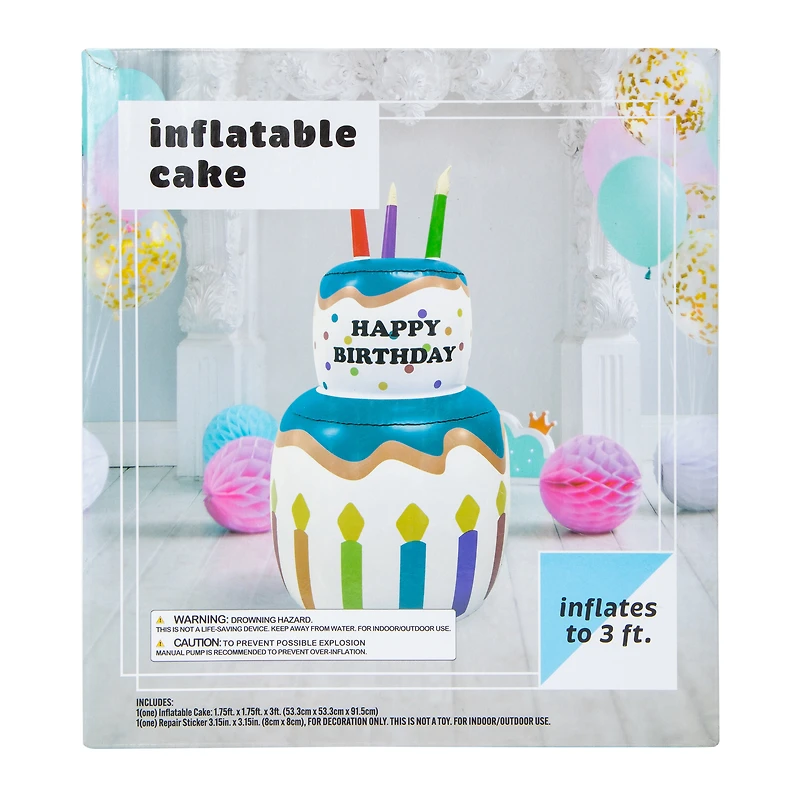 Inflatable Cake 3ft