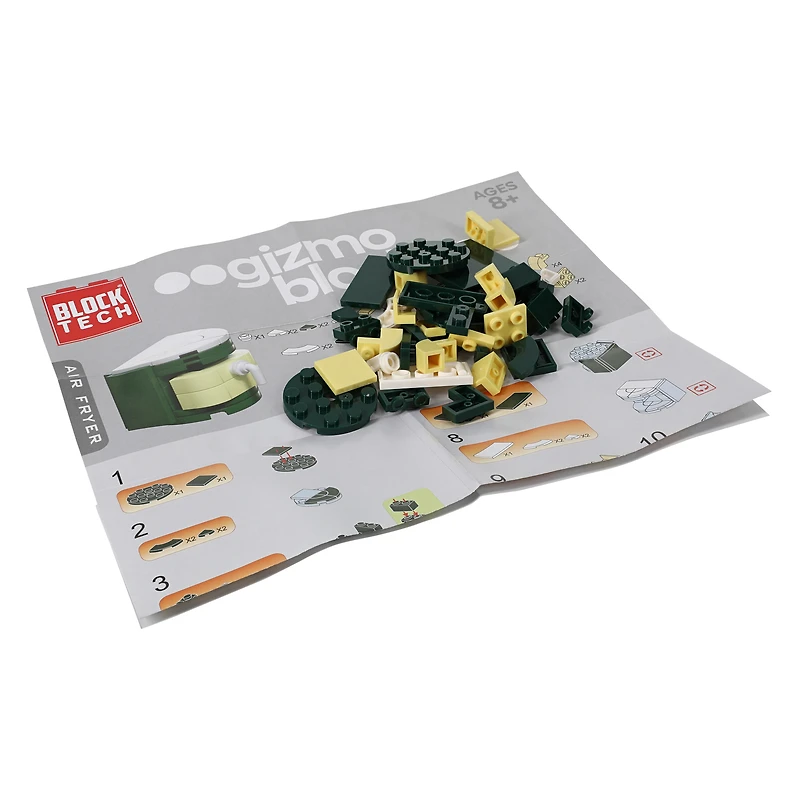 Block Tech® Kitchen Appliance Building Blocks Kit