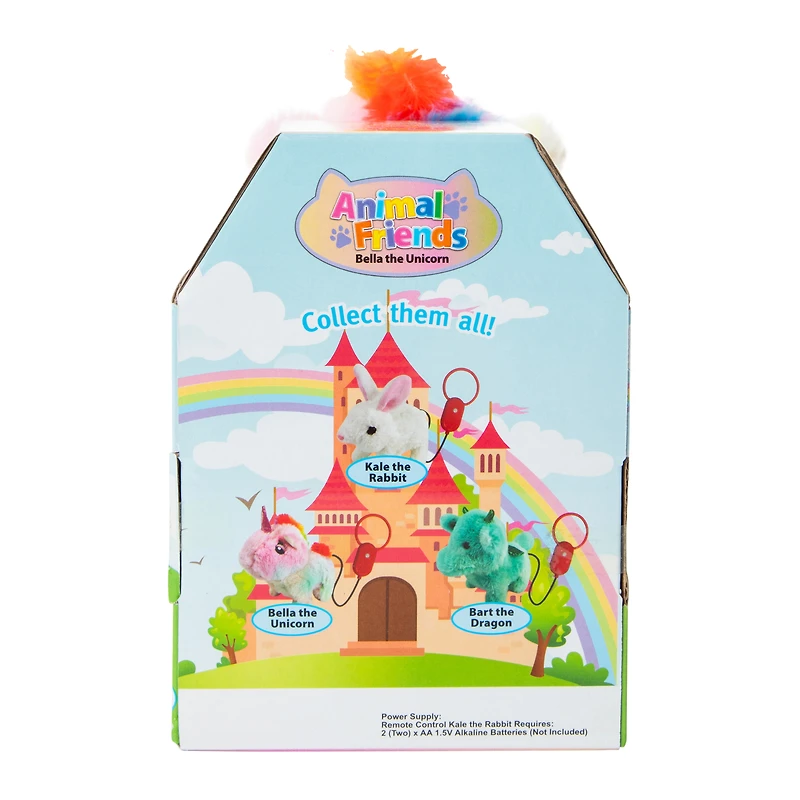 Plush Animal Friends With Remote Control Leash