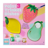 Paint Your Own Trinket Dishes Kit 3-Count