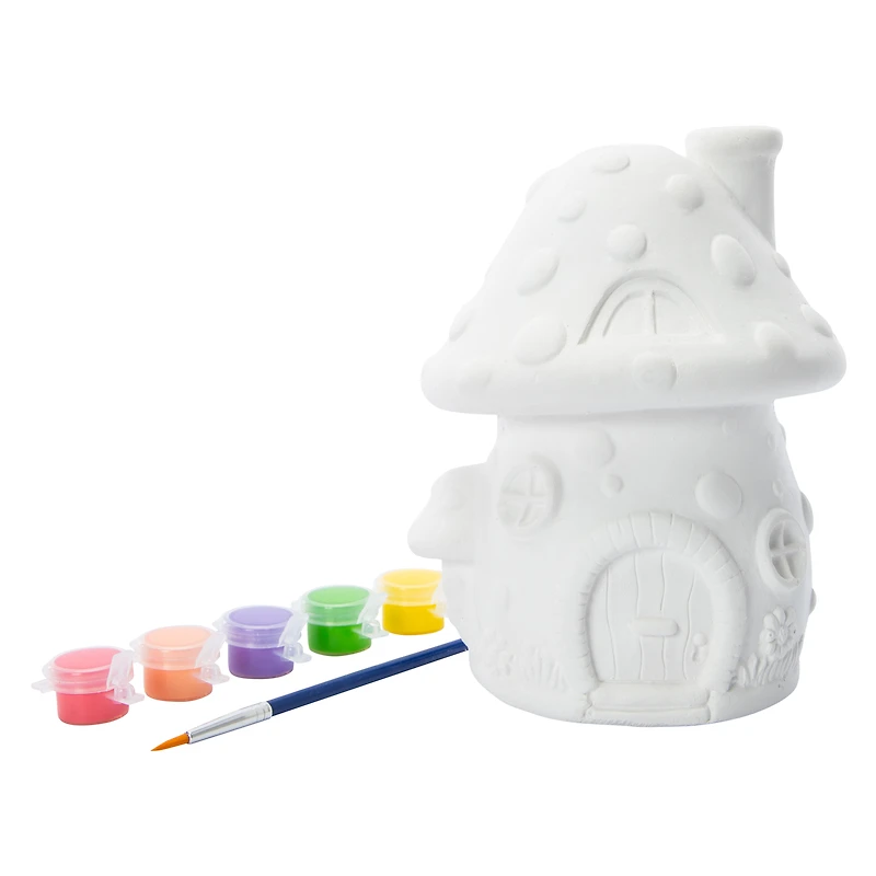 Paint Your Own Fairy House Kit