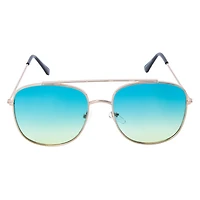 Ladies Gradient Aviator Sunglasses