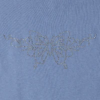 Rhinestone Butterfly Tee
