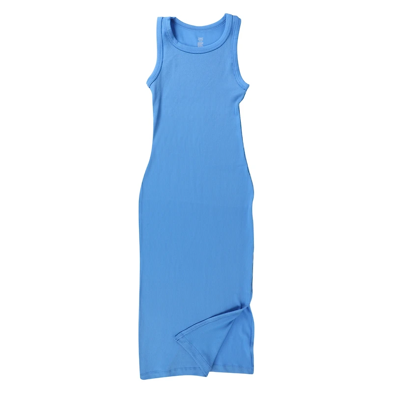 Seamless Ribbed Midi Dress