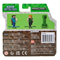 Minecraft™ Nano Metalfigs® Figures 3-Pack