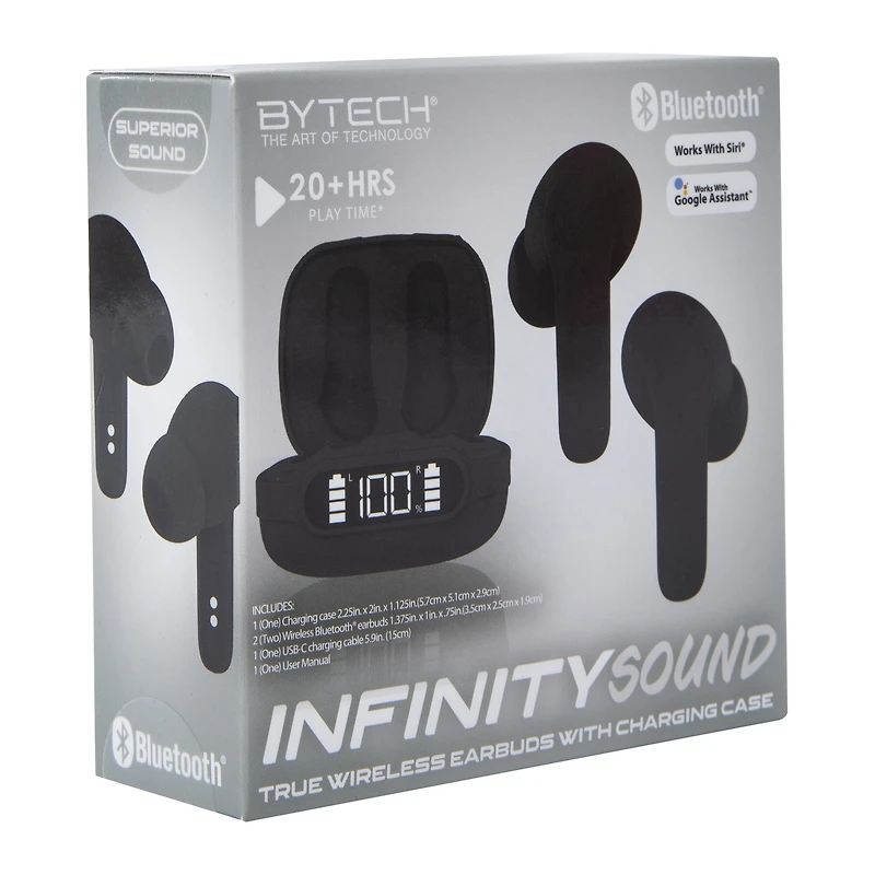 Infinity Sound True Wireless Earbuds With Mic