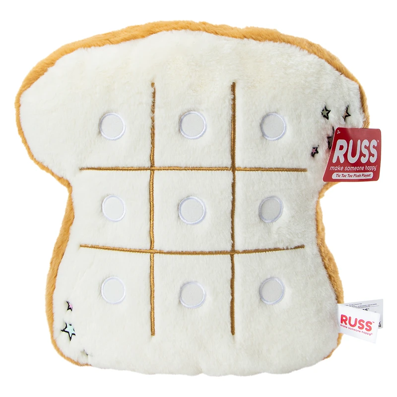 Russ™ Tic Tac Toast Plush 13in x 13in