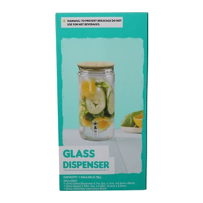 Glass Dispenser 1 Gallon