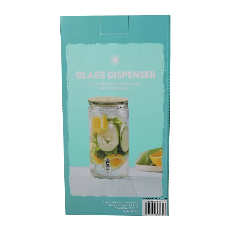 Glass Dispenser 1 Gallon