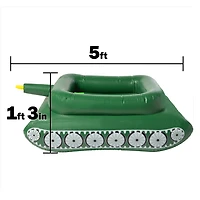 Inflatable Water Blaster Tank 60in x 35in