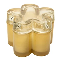 Flower Candle 3.75in x 3in