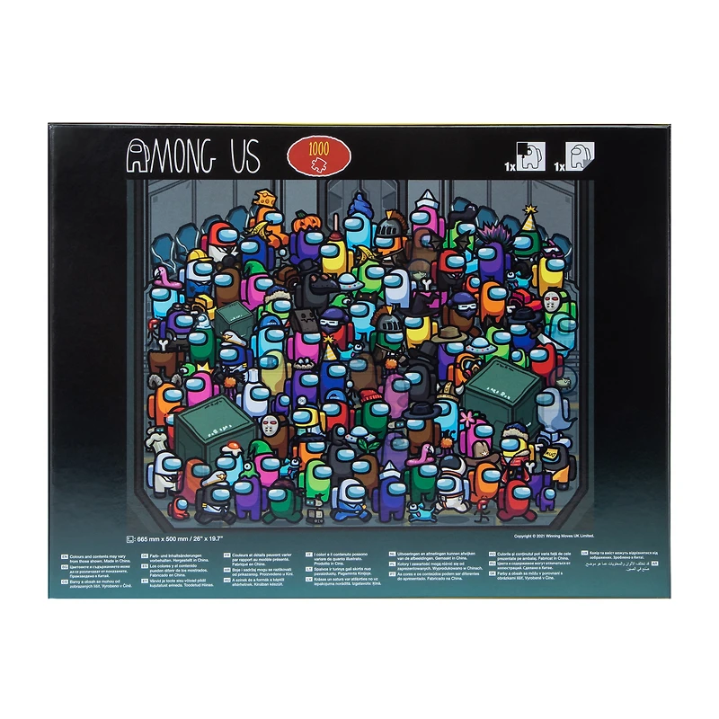 Among Us Puzzle 1000-Pieces