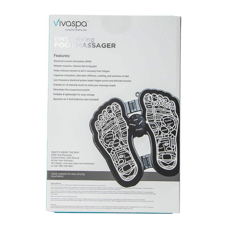 VivaSpa™ EMS Training Foot Massager
