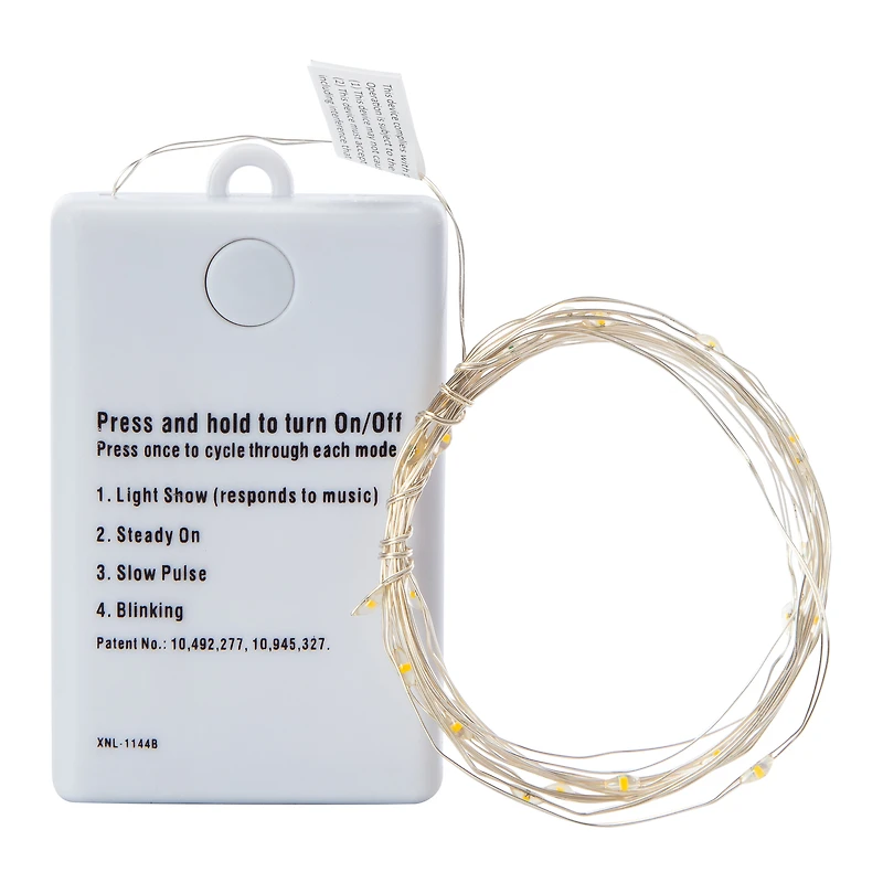 Sound Activated String Lights 8ft