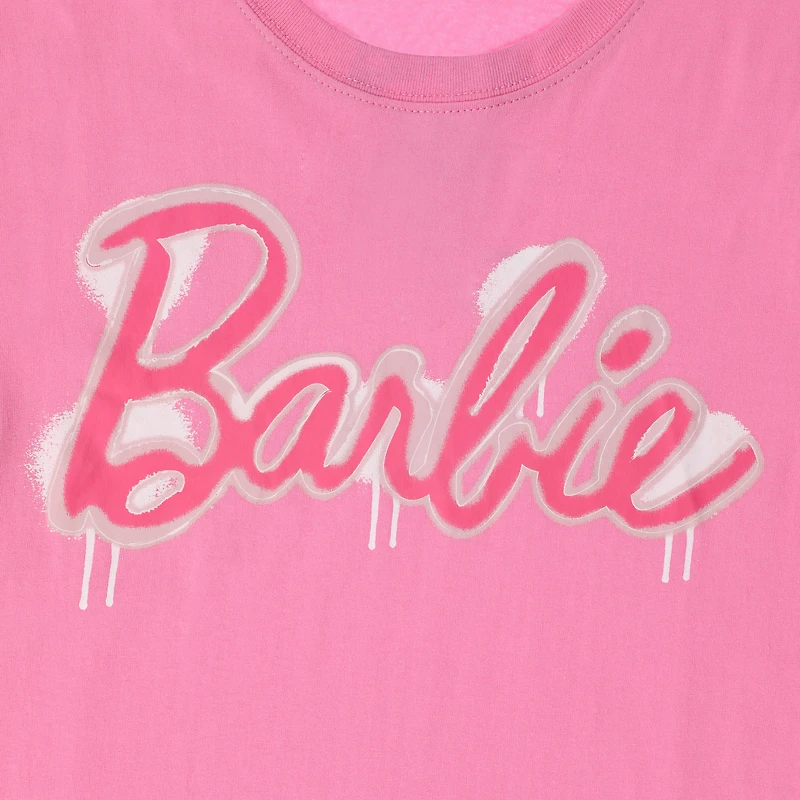 Juniors Barbie® Logo Graphic Tee