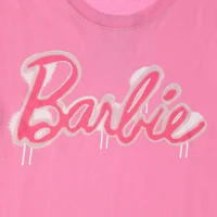 Juniors Barbie® Logo Graphic Tee