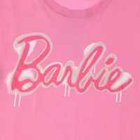 Juniors Barbie® Logo Graphic Tee