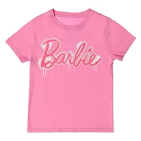 Juniors Barbie® Logo Graphic Tee